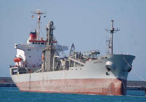The vessel MV. Leptis Star